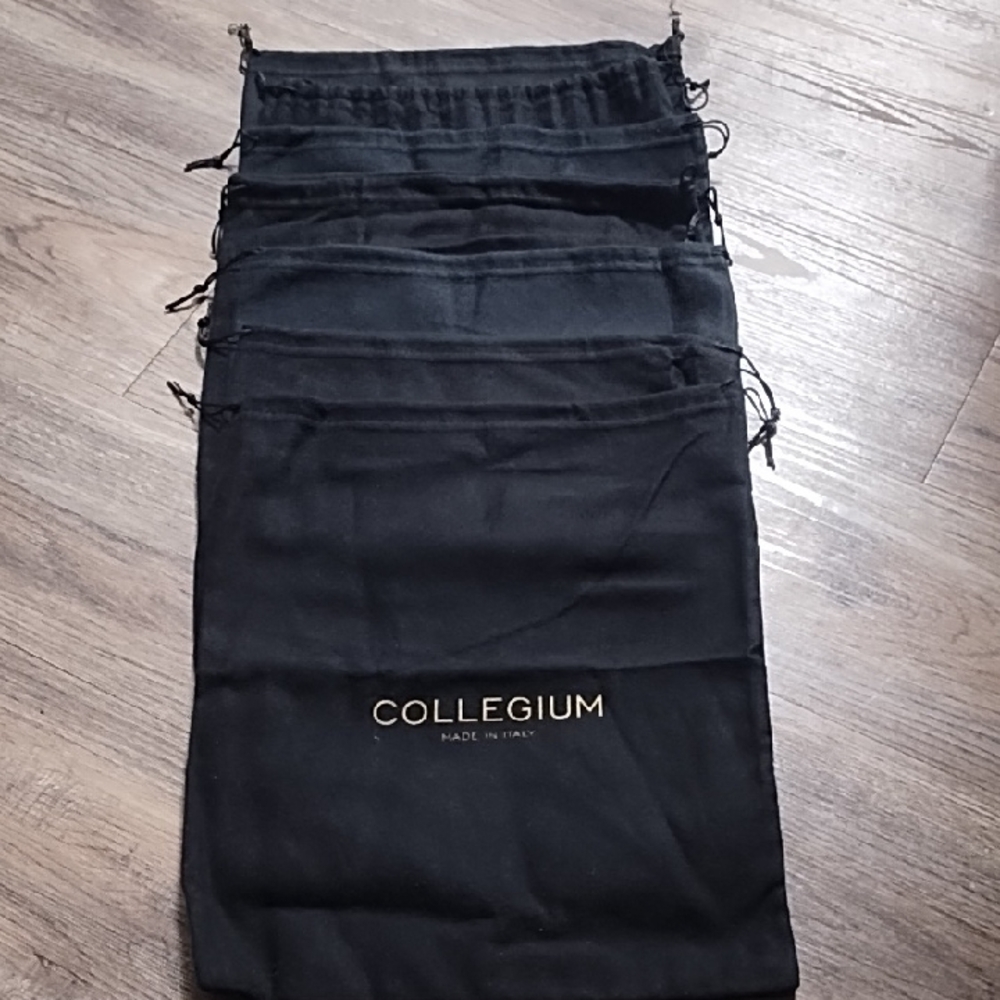 (7) Collegium Black Dust Bags